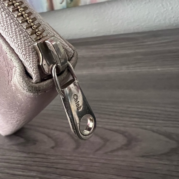 Chloe Pink Zippy Wallet - Picture 9 of 9